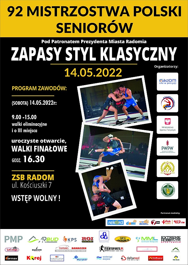 XCII Mistrzostwa Polski Seniorów - Radom 2022