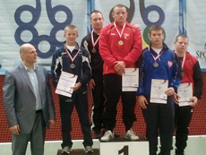 Kamil Pałyska na trzecim stopniu podium - 100 kg styl wolny