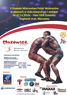 X Mistrzostwa Polski Weteranów - Warszawa 2015