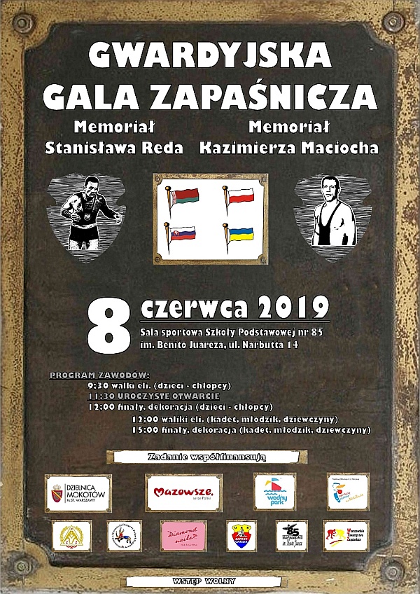  Gwardyjska Gala Zapaśnicza - Warszawa 2019