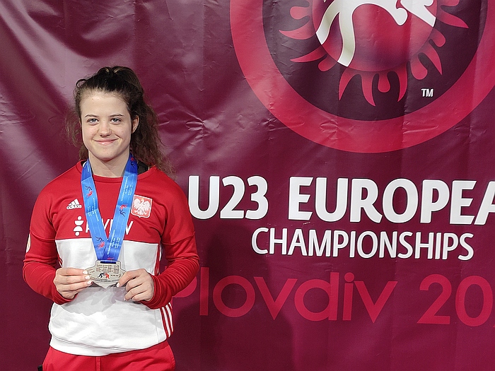 Mistrzostwa Europy U23 - srebrny medal Patrycji Gil