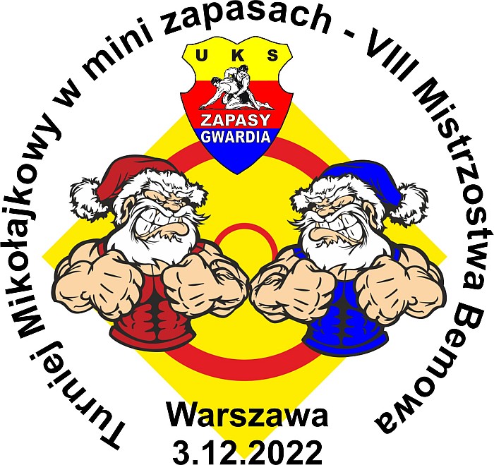Turniej Mikołajkowy w mini zapasach - VIII Mistrzostwa Bemowa